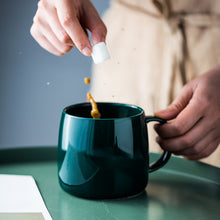 Load image into Gallery viewer, NIMITIME Ceramic Nordic Style Solid European Bright Water Mug Office Handle Mug Household Milk Tea Coffee Cup Drinkware